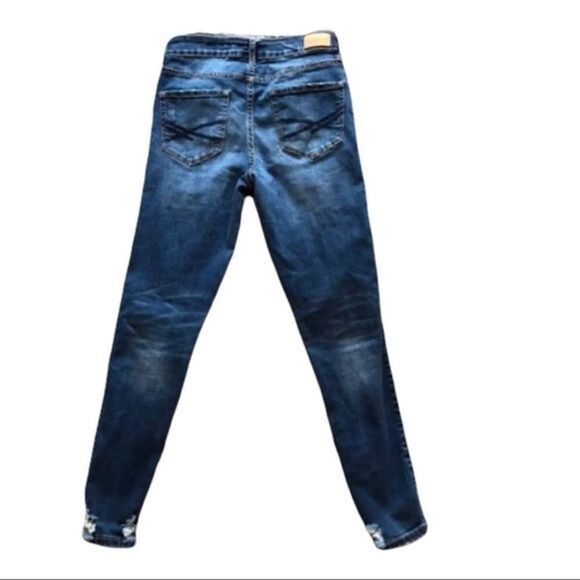 Aeropostale Distressed High Waisted Ankle  Jegging size‎ 2 - Picture 3 of 10